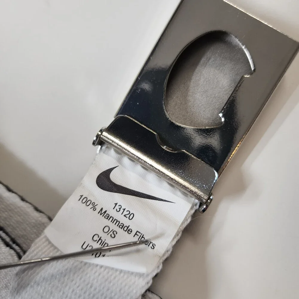 Nike web belt